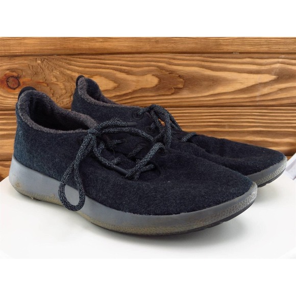 Allbirds Sz 10 Sneaker Black Wool Men‎ Wool Runner Medium Athletic main image 7